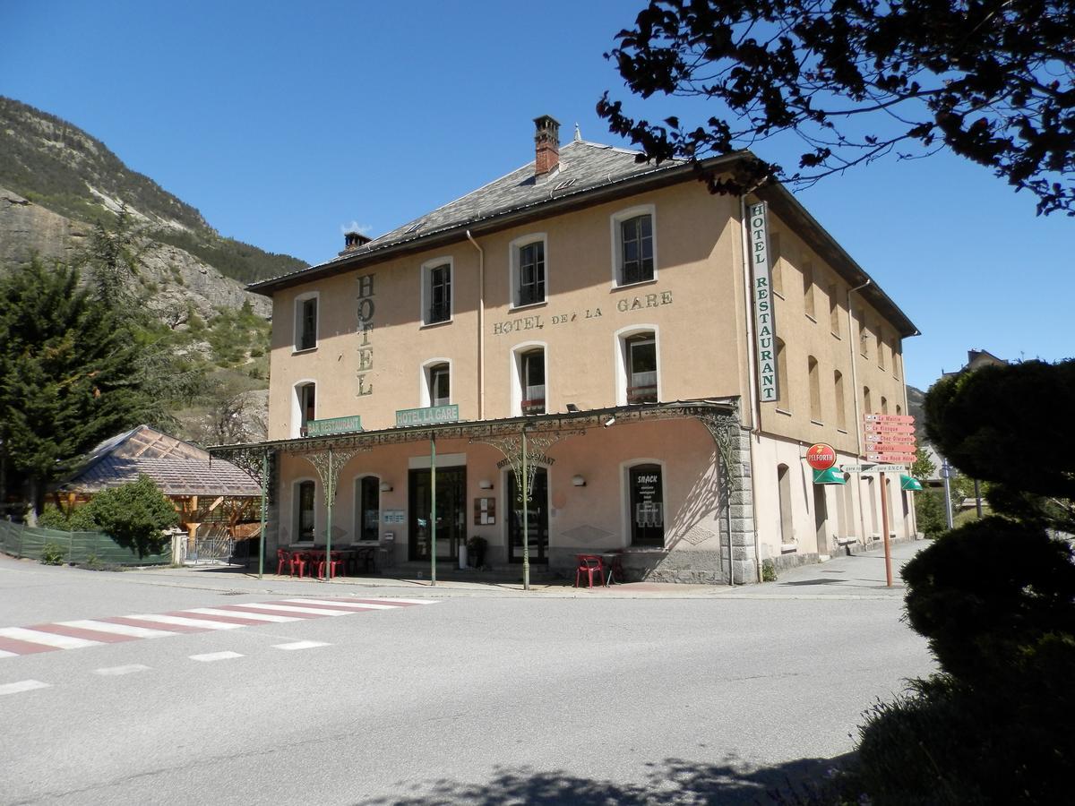 Hotel La Gare L'Argentiere-la-Bessee Luaran gambar